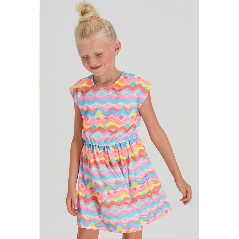 Blue Bay jurk multi color 2