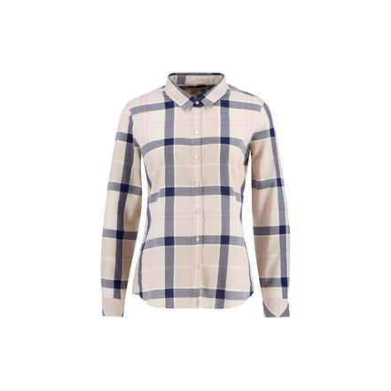 Barbour blouse blauw