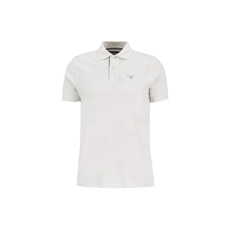 Barbour polo blanc 1