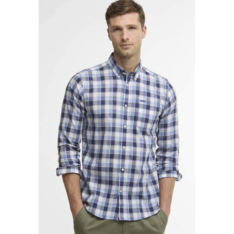Barbour chemise bleu 2