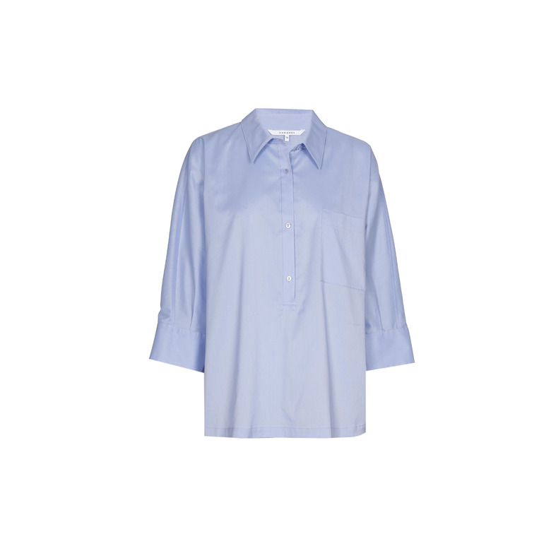 Xandres bluse blau 1