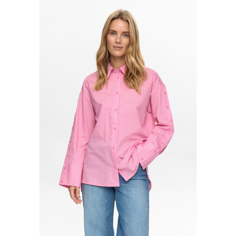 Numph blouse roze 2