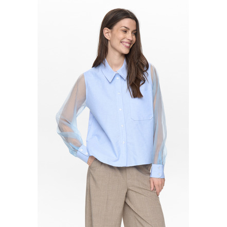 Numph blouse blauw