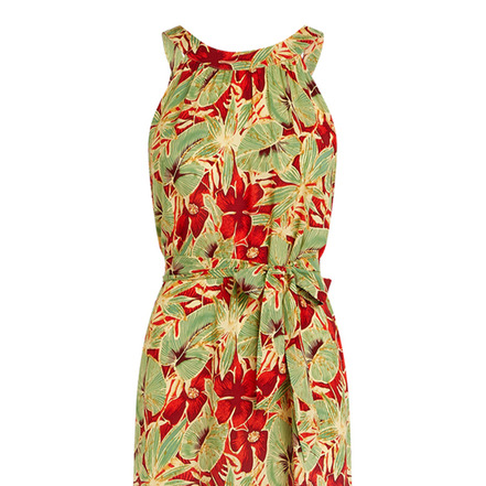 King Louie jurk groen