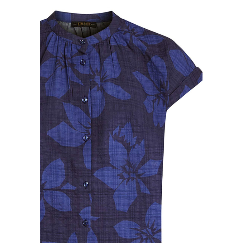 King Louie blouse blauw 2