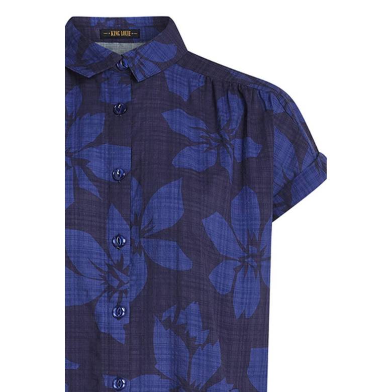 King Louie blouse blauw 2