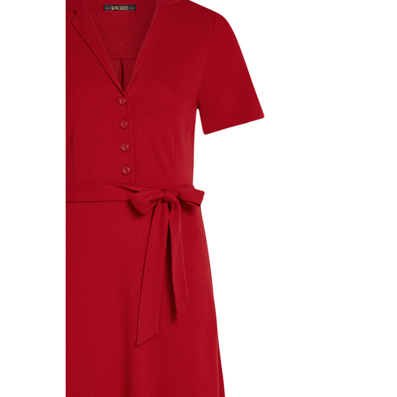 King Louie jurk rood 2