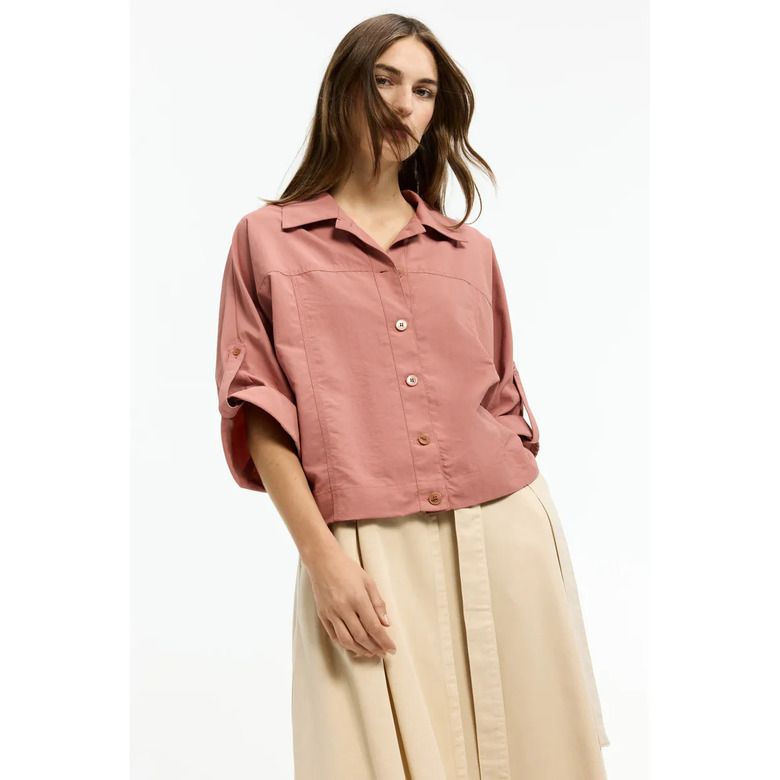 Xandres blouse roze 2