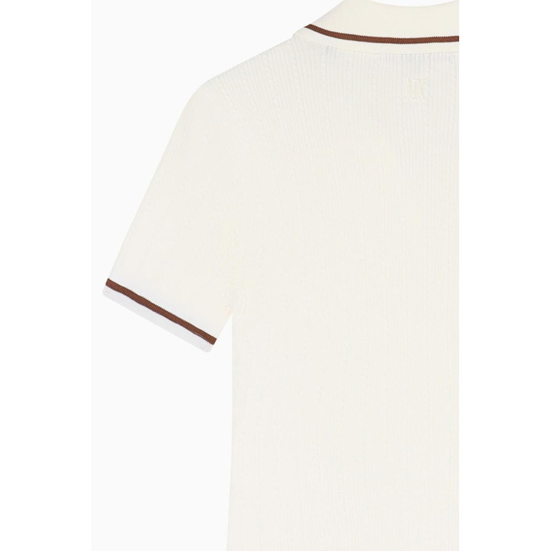 Armani Exchange polo ecru 2