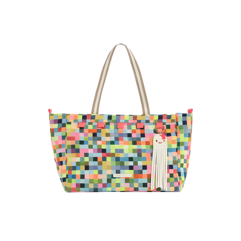 Marie Martens shopper multicolor 1