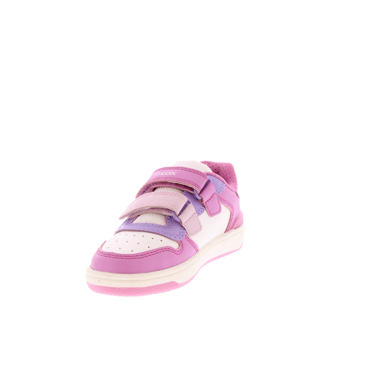 Geox velcro shoes pink 3