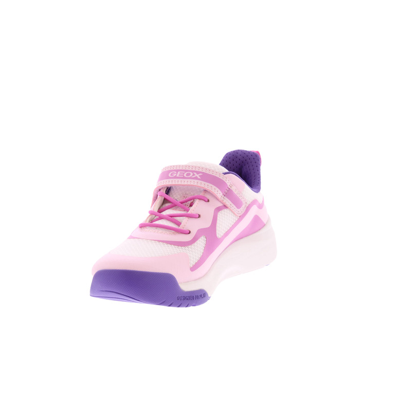 Geox velcro shoes pink 3