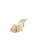 Steve Madden slippers gold 3
