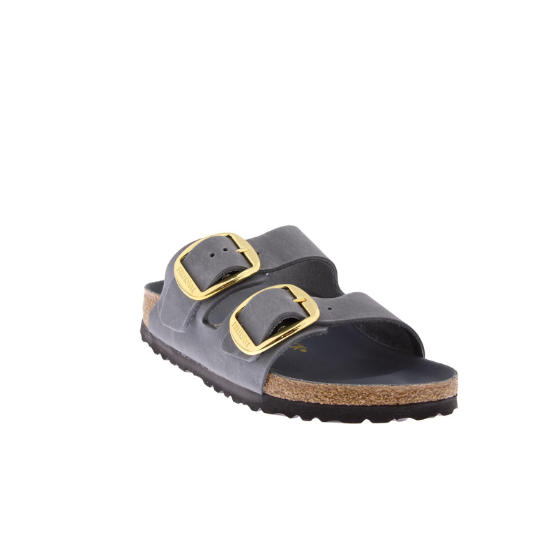 Birkenstock slippers grijs 2