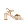 Unisa sandals gold 1