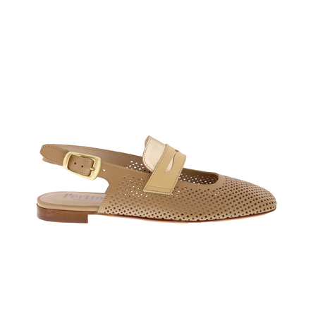 Pertini slingbacks camel