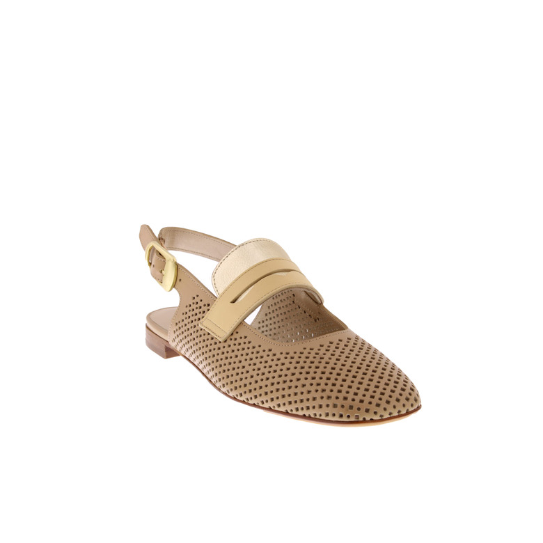 Pertini slingbacks camel 2