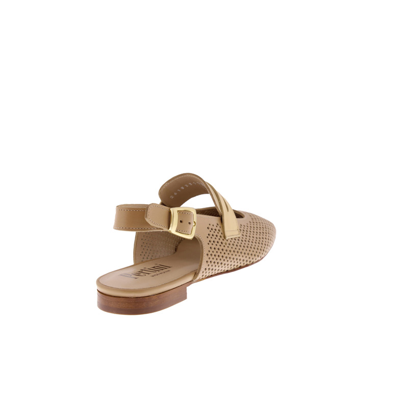Pertini slingbacks camel 4