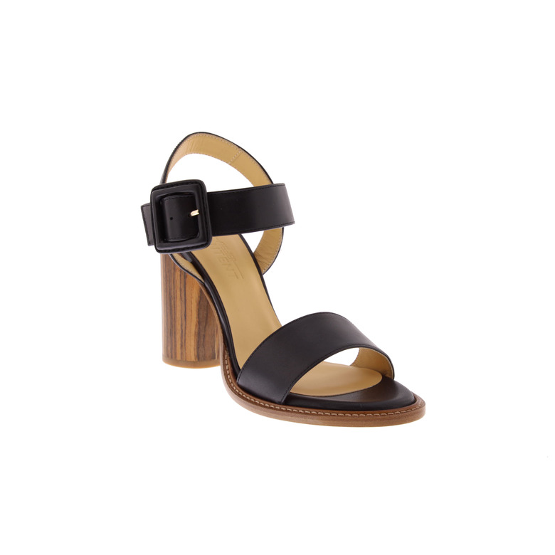 Atelier Content sandalen schwarz 2