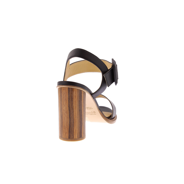 Atelier Content sandalen schwarz 4