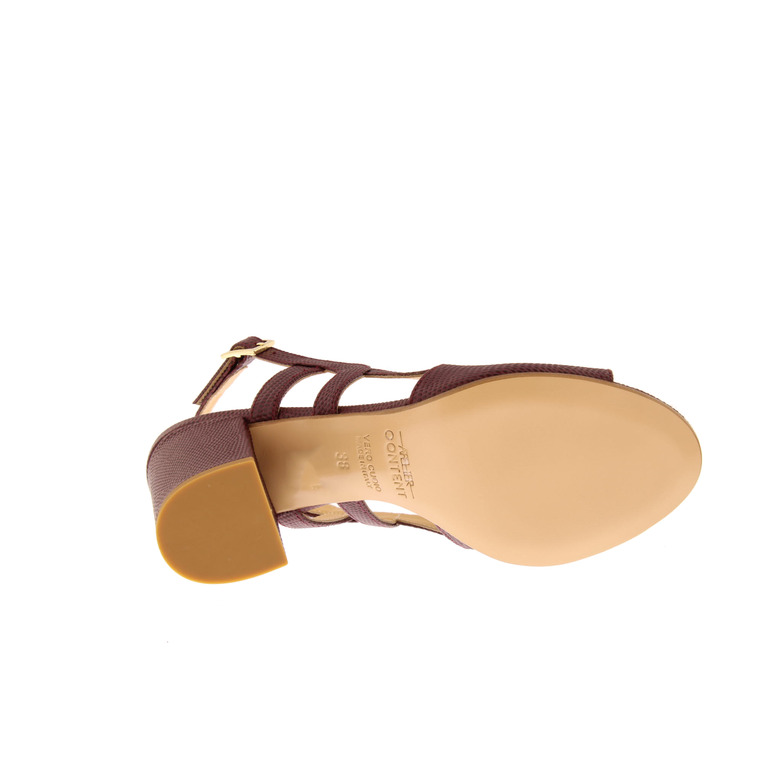 Atelier Content slingbacks bordeaux 5