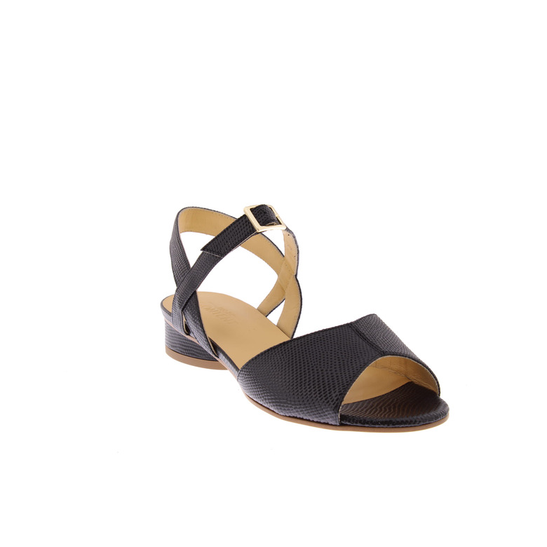 Atelier Content sandalen schwarz 2