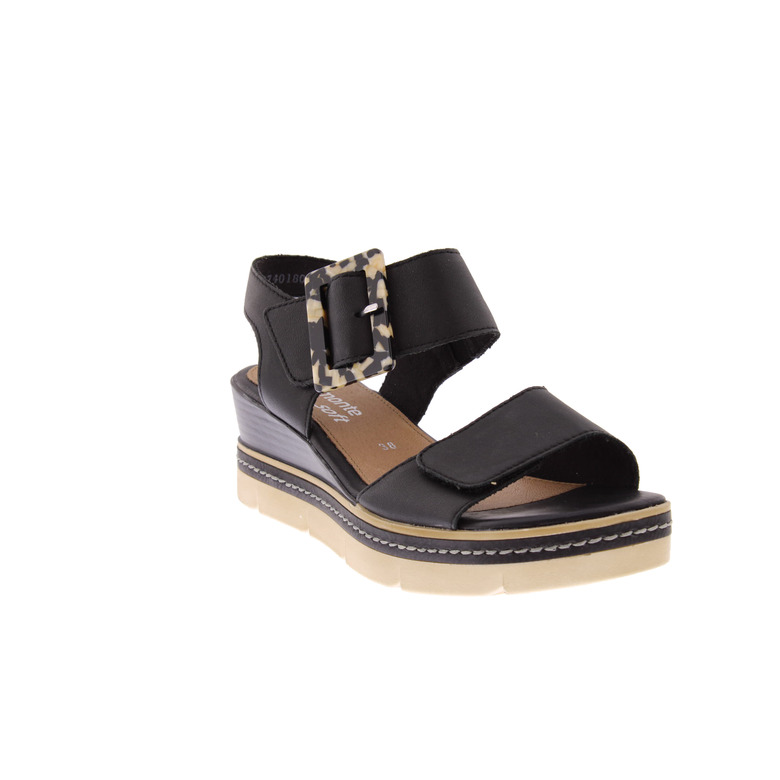 Remonte sandalen zwart 2