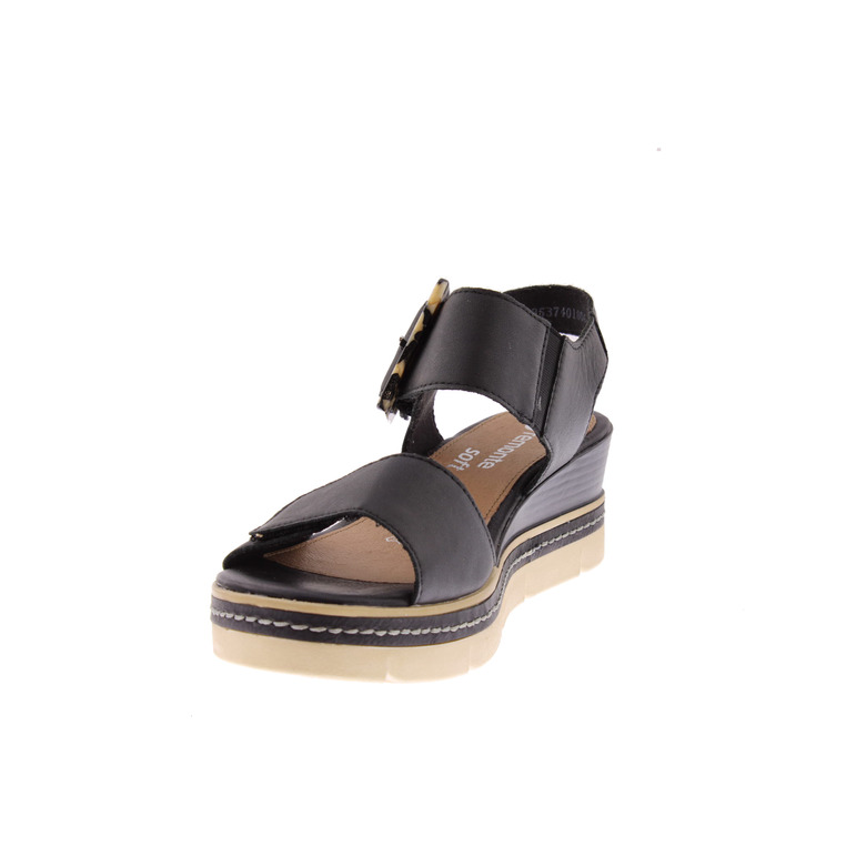 Remonte sandalen zwart 3