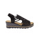 Rieker sandalen zwart 1