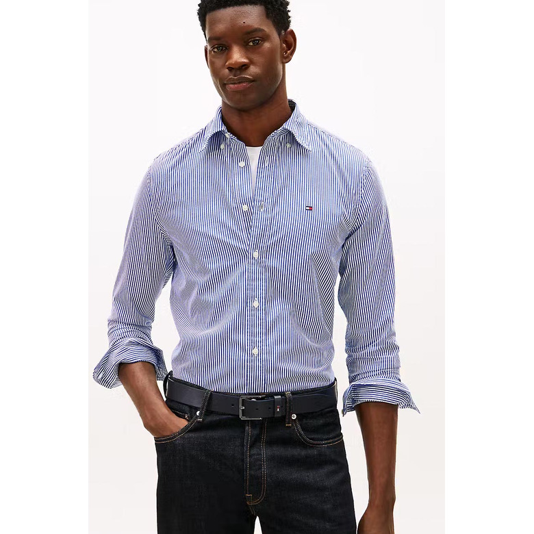 Tommy Hilfiger hemd blauw 2