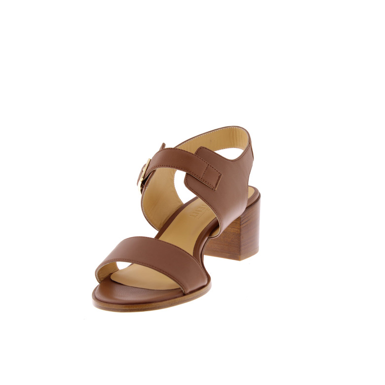 Atelier Content sandalen cognac 3