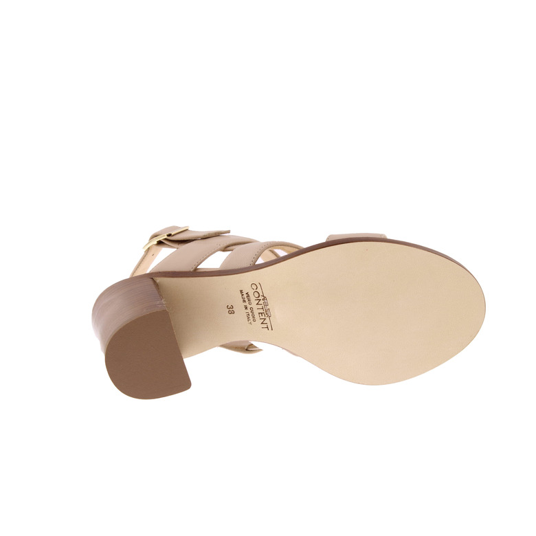 Atelier Content sandalen rosa 5