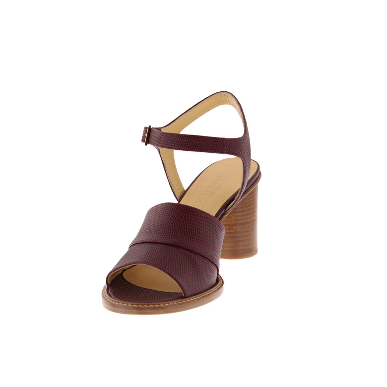 Atelier Content sandales bordeaux 3