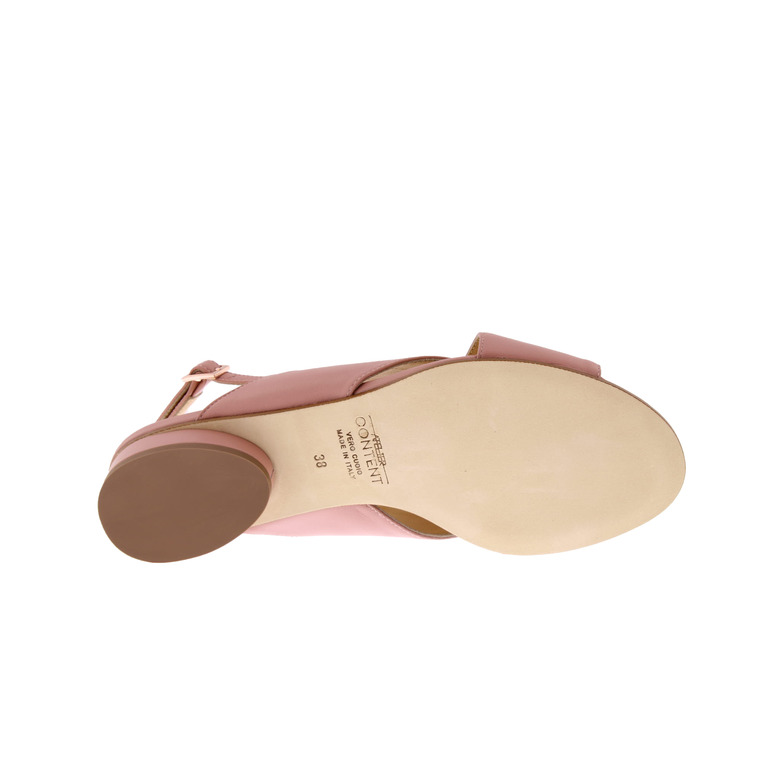 Atelier Content sandalen rosa 5