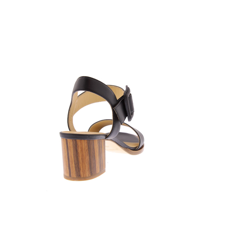 Atelier Content sandalen schwarz 4