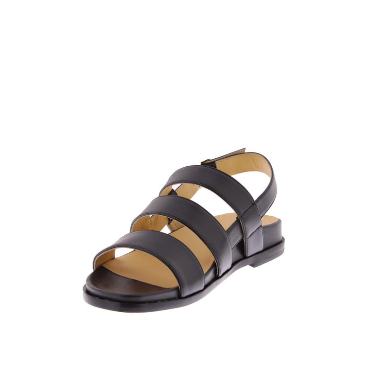 Atelier Content sandalen schwarz 3