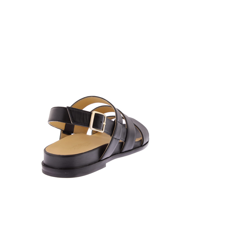 Atelier Content sandalen schwarz 4