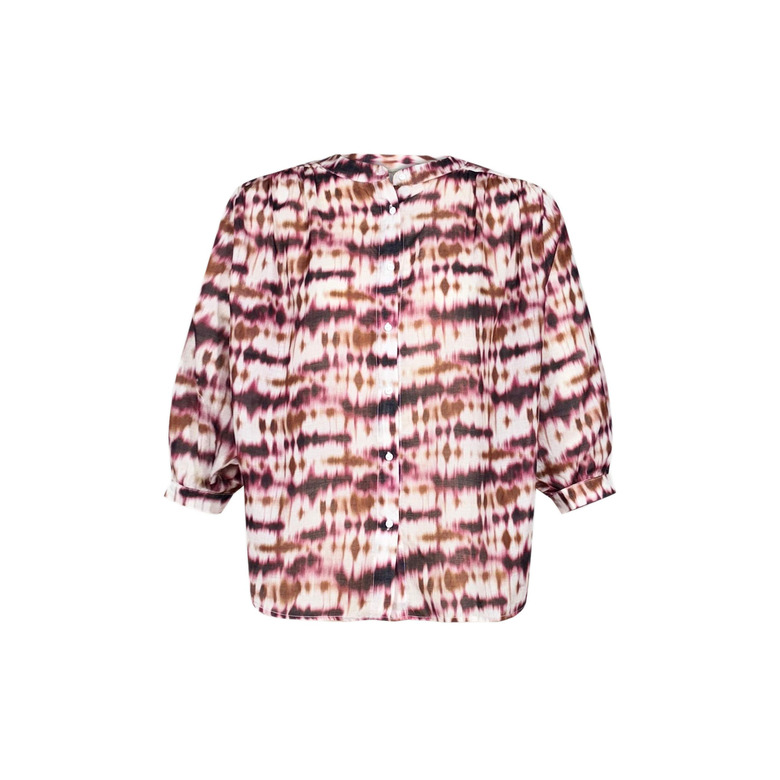 La Fee Maraboutee blouse bordeaux 1