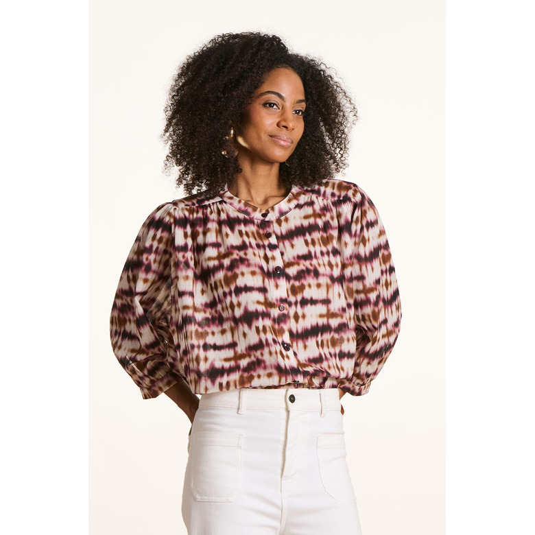 La Fee Maraboutee blouse bordeaux 2