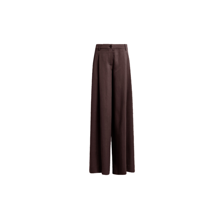 Essentiel broek bruin 1