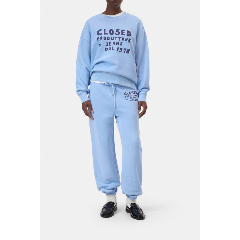 Closed sweater blauw 2