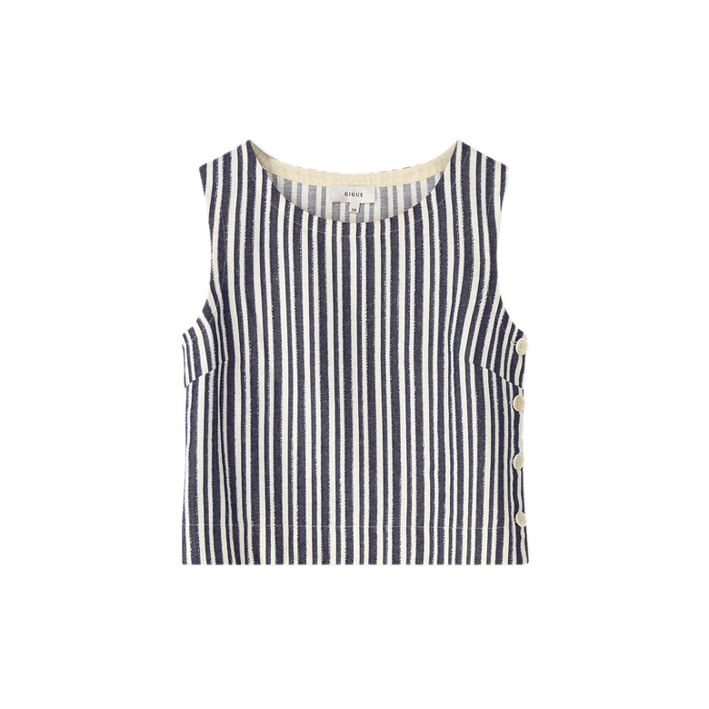 Gigue blouse blauw 1