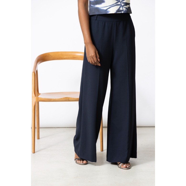 Gigue pantalon bleu 2