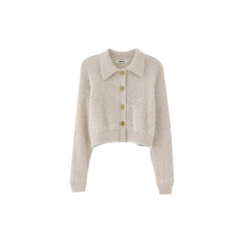 Bellerose cardigan gris 1