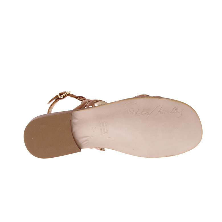Pedro Miralles sandalen camel 5