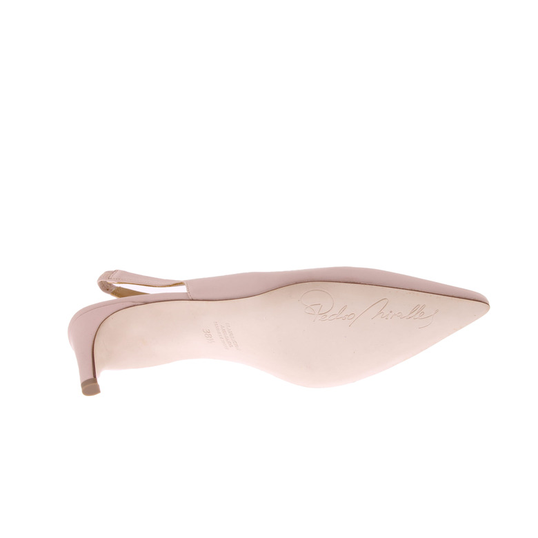 Pedro Miralles slingbacks rose 5