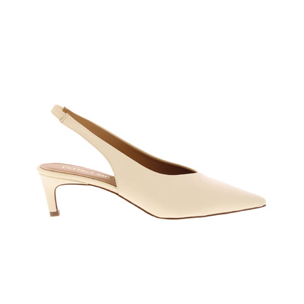 Pedro Miralles slingbacks ecru