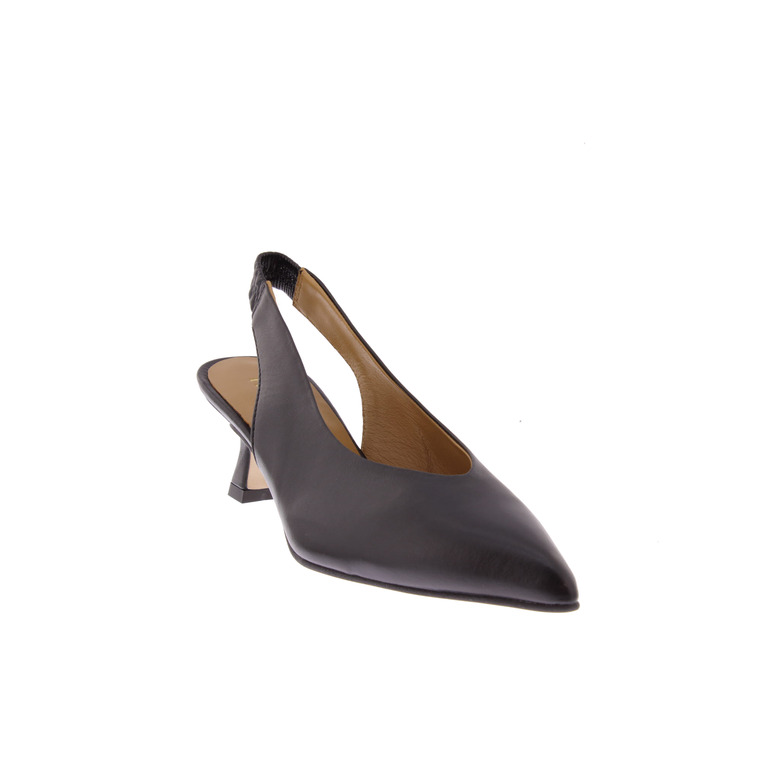 Pedro Miralles slingbacks noir 2