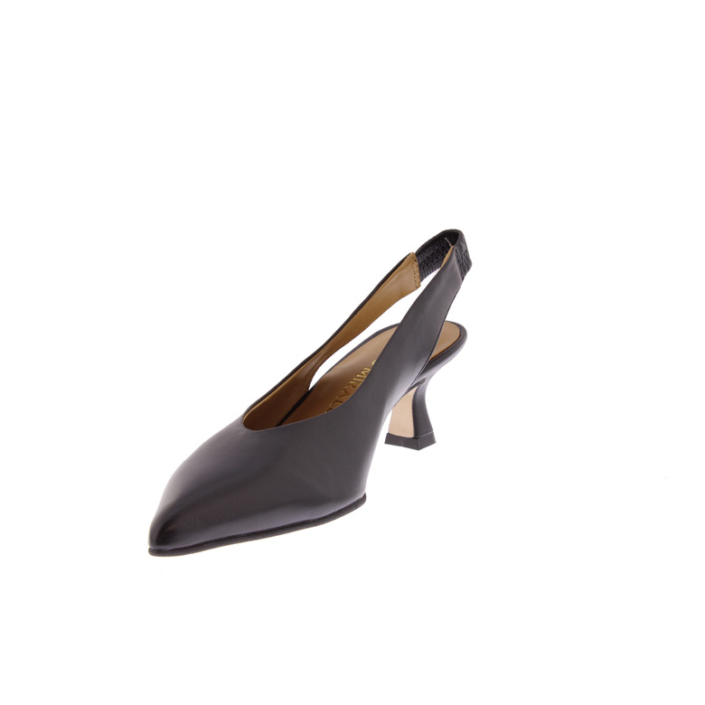 Pedro Miralles slingbacks noir 3