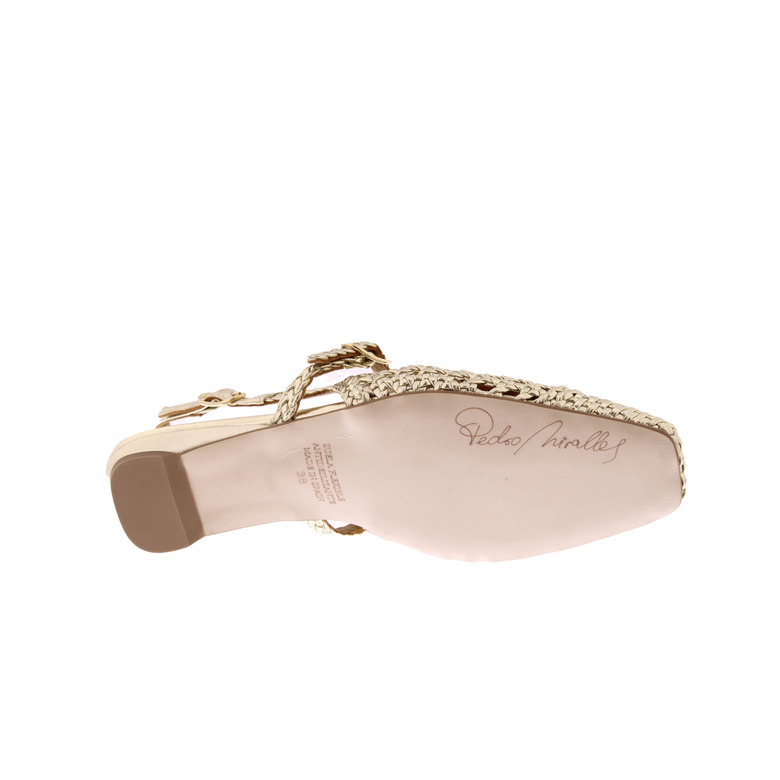 Pedro Miralles slingbacks or 5